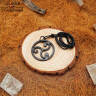 Triskelion Pendant with Leather Cord