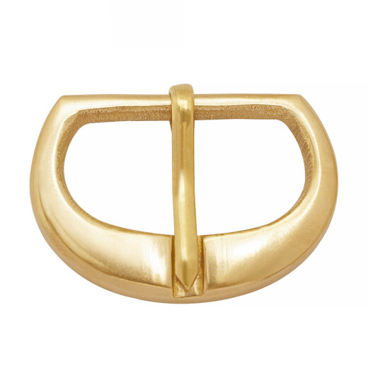 Solid Brass Small D-Buckle with strong Frame