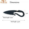 Malý středověký užitkový nůž s pouzdrem 13cm