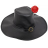 Kožený klobouk Van Helsing, hladká kůže