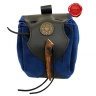 Belt Drawstring Pouch with Genuine Deer Antler Toggle Closure