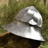 Burgundský železný klobouk 1,6mm železný plech, 15. století