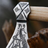 Mammen Axe with Etchings