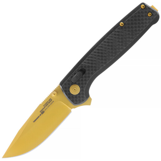 Zavírací nůž Terminus XR LTE – Carbon & Gold, SOG
