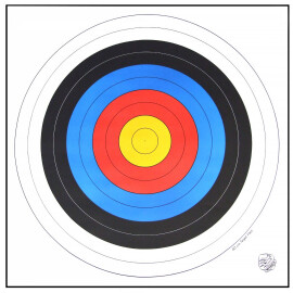 60x60cm paper target face FITA by Man Kung