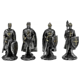 Knight Set of 12, silver