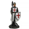 Knight Set of 12, white/red