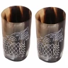 200ml Horn Cup Set "Direwolf"