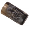 2pcs Horn Tumblers 200ml with Hand-carved Emblem Game of Thrones Stark House