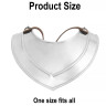 Simple Steel Fluted Gorget 1.2mm