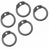 1kg Loose Chainmail Mild Steel Round Rings with Dome Rivets 10mm 16g