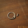 1kg Loose Titanium Flat Rings with Dome Rivets