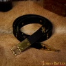 Crusader Belt with Brass Templar Crosses and Fittings