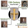 Hrncová helma 13. století, železný plech 1,5mm