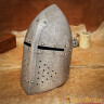 Sugar Loaf Bucket Helm Nantelm 1.5mm steel, 1st half 14th century