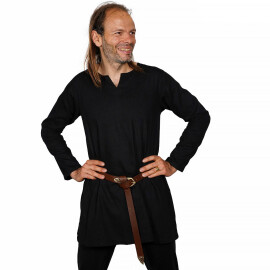 Long medieval Viking tunic made of 100% cotton for adults and children