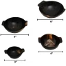 Serving horn bowl with handles Ø 7-13cm