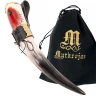 350ml Dark Magician Trinkhorn mit braunem Gürtelhalter, Premium-Qualität