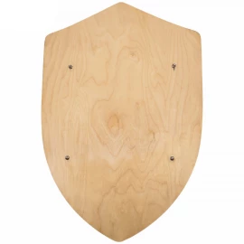 Customizable wooden blank shield 46x66cm