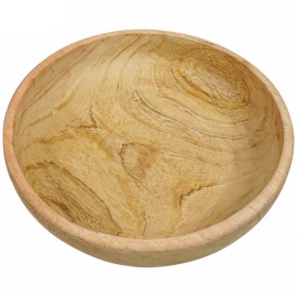 Ručně vyráběná dřevěná miska 20cm