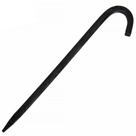 Hand Forged Tent J-Hook Stake 31cm