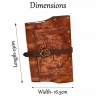 Journal of the Middle Earth with Leather Cover