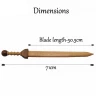 Römisches Gladius-Schwert aus echtem Holz 71cm