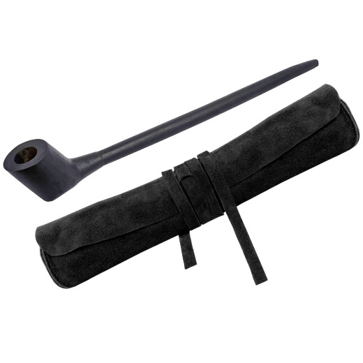 Ranger of the North Smoking Pipe 33cm with Suede Leather Bag