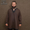 Classic Medieval Cotton Tunic Brown