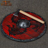61cm Fenrir Round Wooden Shield with 1.5mm steel Umbo