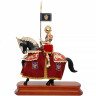 Figure of mounted Knight Charles V, Holy Roman Emperor
