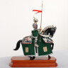 Figure of Mounted Jousting English Knight with Lance