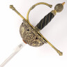 Spanisches Schwert Cazoleta aus 16. Jahrhundert, Bronzefinish