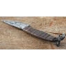 Keltisches Ritualmesser Widder - ohne Scheide, ungehärteter Konstruktionsstahl DIN USt37-2 | GOST St2kp (kann beim Gebrauch deformiert werden)
