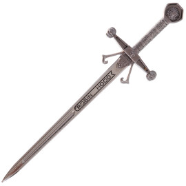 Miniaturní meč Robin Hood v obálce - stříbro