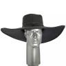 Leather Hat Alatriste from Embossed Leather