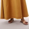 Frauen-Wikinger-Kostüm Revna - M, aus Duvetine, aus Leinen
