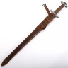 Spatha Solveig, vikingský meč s volitelnou pochvou tupý včetně pochvy