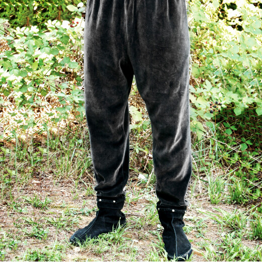 Medieval Velvet Pants gray - S, L