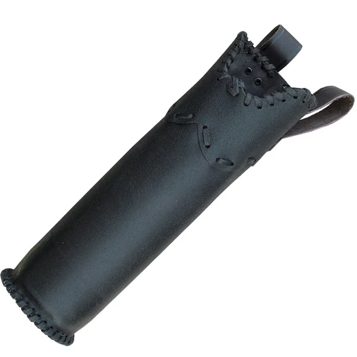 Crossbow quiver Norman - black 28 cm with reinforced bottom (proof against sharp arrow points); black with ordinary bottom (for blunt arrows) 32 cm or 34 cm