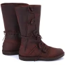 Viking High Boots - brown (chestnut), EU 38, 33 cm, from rubber