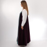 Viking women's robe Randi - M, from Linen, from Duvetine