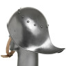 Lukostřelecká helma Celesta, 15. stol. - M 1,5mm Gauge 16 kartáčovaná, matná vycpaná látková výstelka