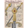 Meč Alfons X. Kastilský, zvaný Moudrý, limitovaná edice