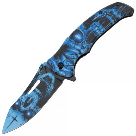 Clasp Knife Nightmare Blue
