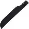 Machete Haller Black with saw on the blade back