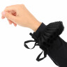 Viktoriánský nařasený krajkový lem rukávů, manžety zápěstí