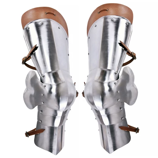 Pozdně středověký nohy zbroje 1,2mm