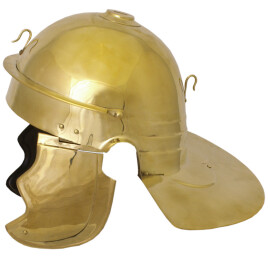 Roman Helmet Imperial Italic -C- (Cremona), Brass