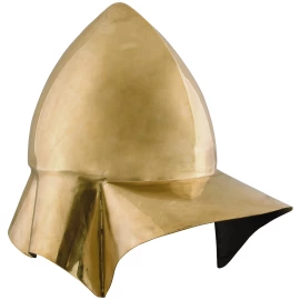 Böotischer Helm, Griechischer Helm aus Messing, 4. Jh. v. Chr.